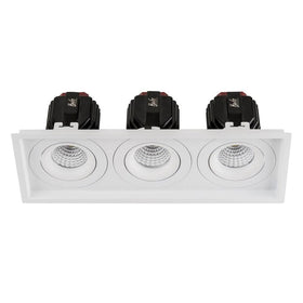 280mmx100mm LED Downlight 51w Black, White CCT CRI 90+ HCP-81XX1217 Havit Commercial