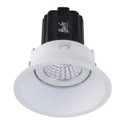 90mm LED Downlight 13w Black, White CCT CRI 90+ HCP-81X50113 Havit Commercial