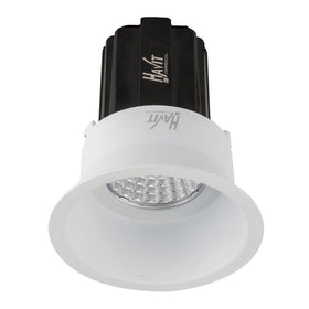76mm LED Downlight 13w Black, White CCT CRI 90+ HCP-81X50313 Havit Commercial