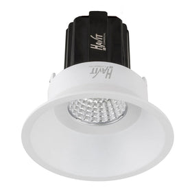90mm LED Downlight 13w Black, White CCT CRI 90+ HCP-81X50413 Havit Commercial