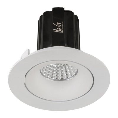 90mm LED Downlight 13w Black, White CCT CRI 90+ HCP-81X50513 Havit Commercial