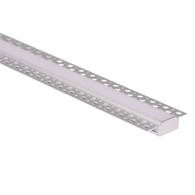 Square Gyprock Aluminium Profile 62x14mm in Silver Havit Commercial - HCP-4916214
