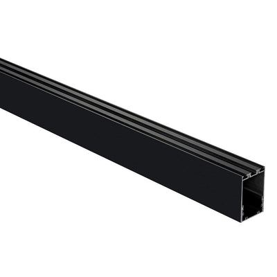 85mm x 56mm Aluminium Profile to suit Linear Modules in Black Havit Commercial - HCP-602100-PM