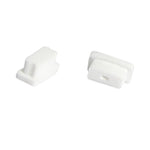 Square Aluminium Profile IP65 Shallow or Deep in Silver Havit Commercial - HCP-4811808, HCP-4811812