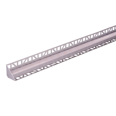 43mm x 43mm Corner Gyprock Aluminium Profile in Silver Havit Commercial - HCP-4914343