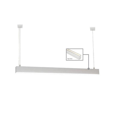 60mm x 80mm Square Up and Down Suspended Aluminium Profile IP20 in Silver/Black/White Havit Commercial
