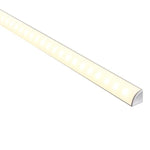 Corner Aluminium Profile Small 10x10mm in Silver Havit Commercial - HCP-4211010 