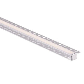 Square Gyprock Aluminium Profile 50x15mm in Silver Havit Commercial - HCP-4915115
