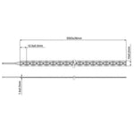 High Density LED Strip Light 24w 2700k/3000k/4000k/5000k Havit Commercial - HCP-332824X