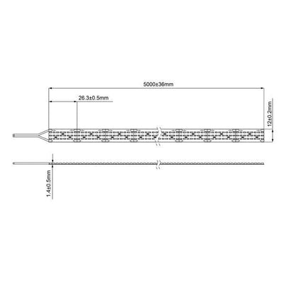 High Density LED Strip Light 28.8w 2700k/3000k/4000k/5000k Havit Commercial - HCP-332928X