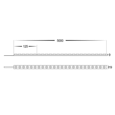 8w 24v DC 48LED RGBC/RGBW IP67 Wall Washer LED Strip Light Havit Commercial - HCP-356408X