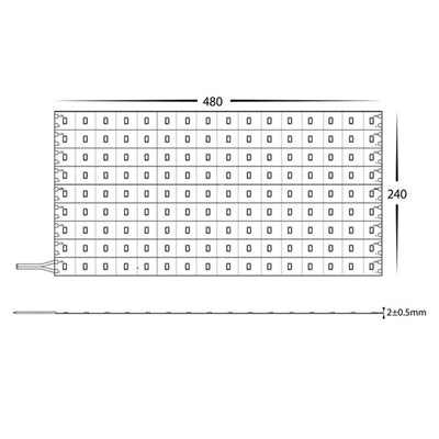 36w 24v DC 162LED IP20 LED Sheet Havit Commercial - HCP-382536X