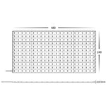 60w 24v DC 288LED IP20 LED Sheet Havit Commercial - HCP-382560X