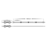 9.6w 24v DC 480LED 2.7k, 3k, 4k, 5k IP20 CSP LED Strip Havit Commercial - HCP-392596X