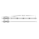 14.4w 24v DC 480LED 2.7k, 3k, 4k, 5k IP20 CSP LED Strip Havit Commercial - HCP-392514X