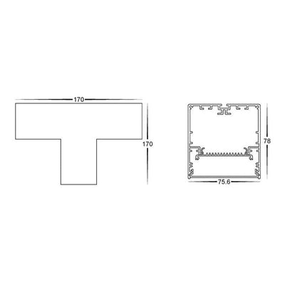 Accessories - Proline Linkable Pendant Connector L/T/X Shape in Black/White Havit Commercial
