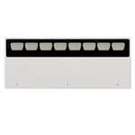 Aluminium LED Wall Washer Triac Dimmable 30w in Black/White Havit Commercial - HCP-23X3002