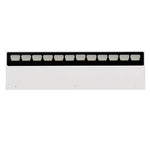 Aluminium LED Wall Washer Triac Dimmable 40w in Black/White Havit Commercial - HCP-23X4002