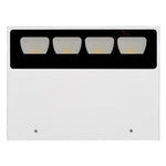 Aluminium LED Wall Washer Dali Dimmable 10w in Black/White Havit Commercial - HCP-23X1004