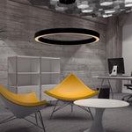 Circa LED Pendant Light 65w 800mm in Black/White Havit Commercial - HCP-68X13X, HCP-68X13X