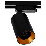 Single Circuit Track Heads 5 Colour 12w Dimmable Black, White Havit Commercial HCP-10X1201