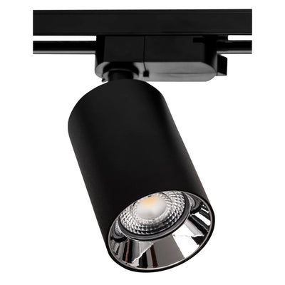 Single Circuit Track Heads 5 Colour 12w Dimmable Black, White Havit Commercial HCP-10X1201