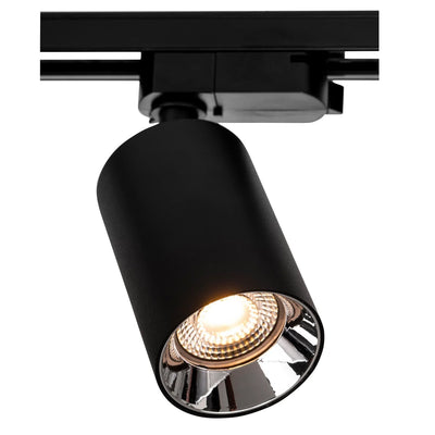 Single Circuit Track Heads 5 Colour 12w Dimmable Black, White Havit Commercial HCP-10X1201