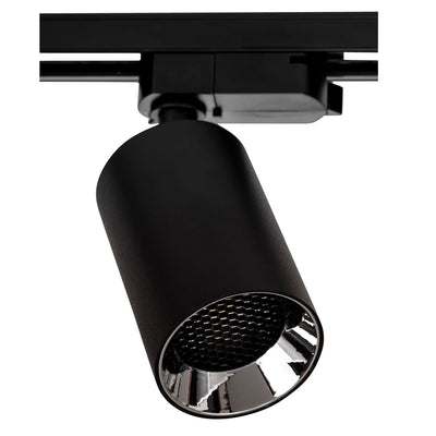 Single Circuit Track Heads 5 Colour 12w Dimmable Black, White Havit Commercial HCP-10X1201