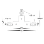 Black Single Circuit Track Accessories Havit Commercial - HCP-102100