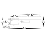 White Three Circuit Track Accessories Havit Commercial - HCP-103300