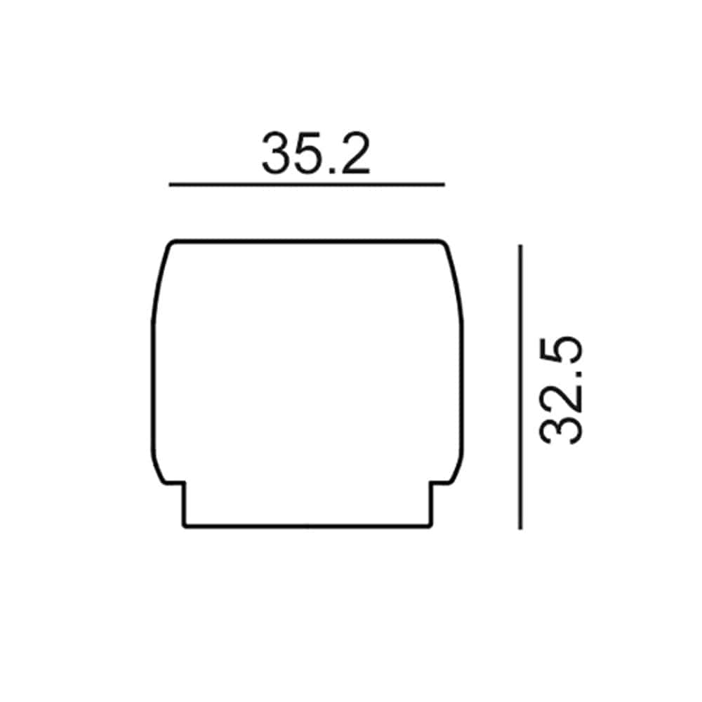 CLA Lighting Accessories 4 Wire 3 Circuit End Cap in Black Lights-For-You TRK3BLEND 9326191033827