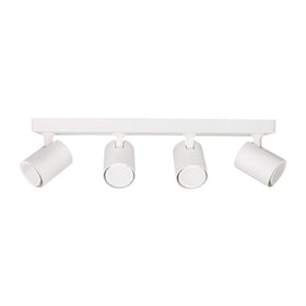 CLA Lighting Bar Lights Spot 240V GU10 Quad Adjustable Ceiling Bar Spotlight Lights-For-You SPOT-BAR4W 9326191032844