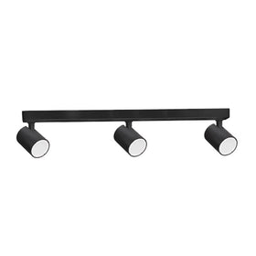 CLA Lighting Bar Lights Spot 240V GU10 Triple Adjustable Ceiling Bar Spotlight Lights-For-You SPOT-BAR3B 9326191032837