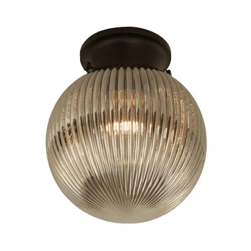 CLA Lighting Batten Fix Lights DIY Batten Fix Large Spherical Ribbed Lights-For-You DIYBAT011 9326191031342