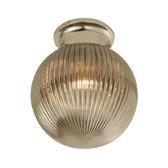 CLA Lighting Batten Fix Lights DIY Batten Fix Large Spherical Ribbed Lights-For-You DIYBAT012 9326191031359