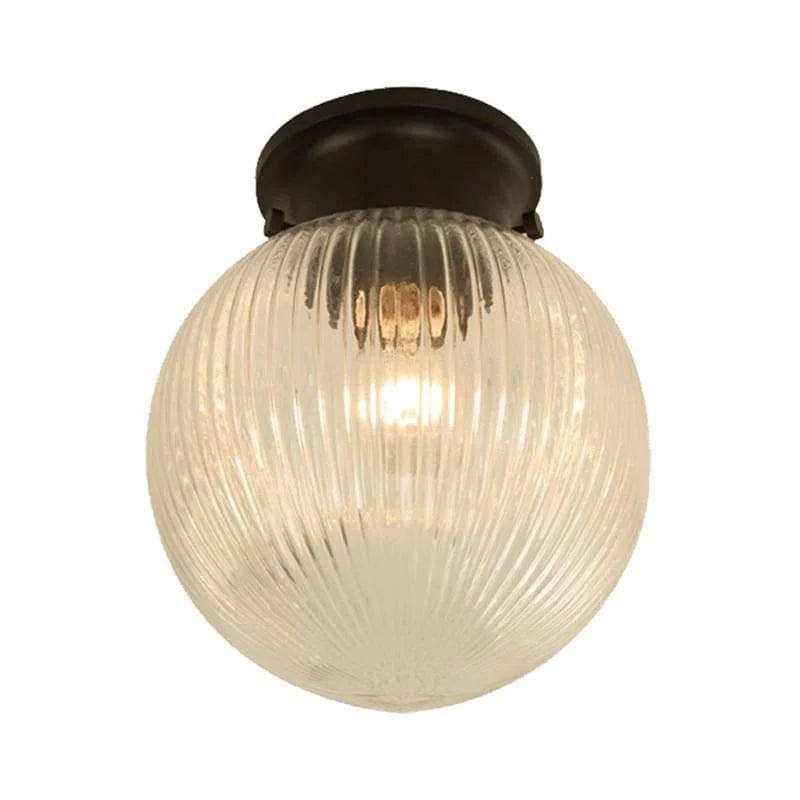 CLA Lighting Batten Fix Lights DIY Batten Fix Large Spherical Ribbed Lights-For-You DIYBAT09 9326191031328