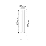 CLA Lighting Bollard Lighting Bol Series LED Garden Bollard 6W Lights-For-You BOL2 9326191014987