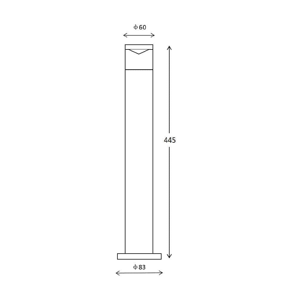 CLA Lighting Bollard Lighting Phare 12V / 24V Bollard Light Lights-For-You