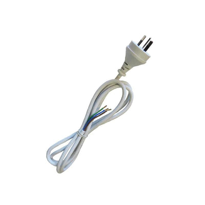 CLA Lighting Flex Plug Flex & Plug Insulated 2/3 Pin Core Wire Lead 1.2M/2M Lights-For-You FP2M3WWH 9326191030703