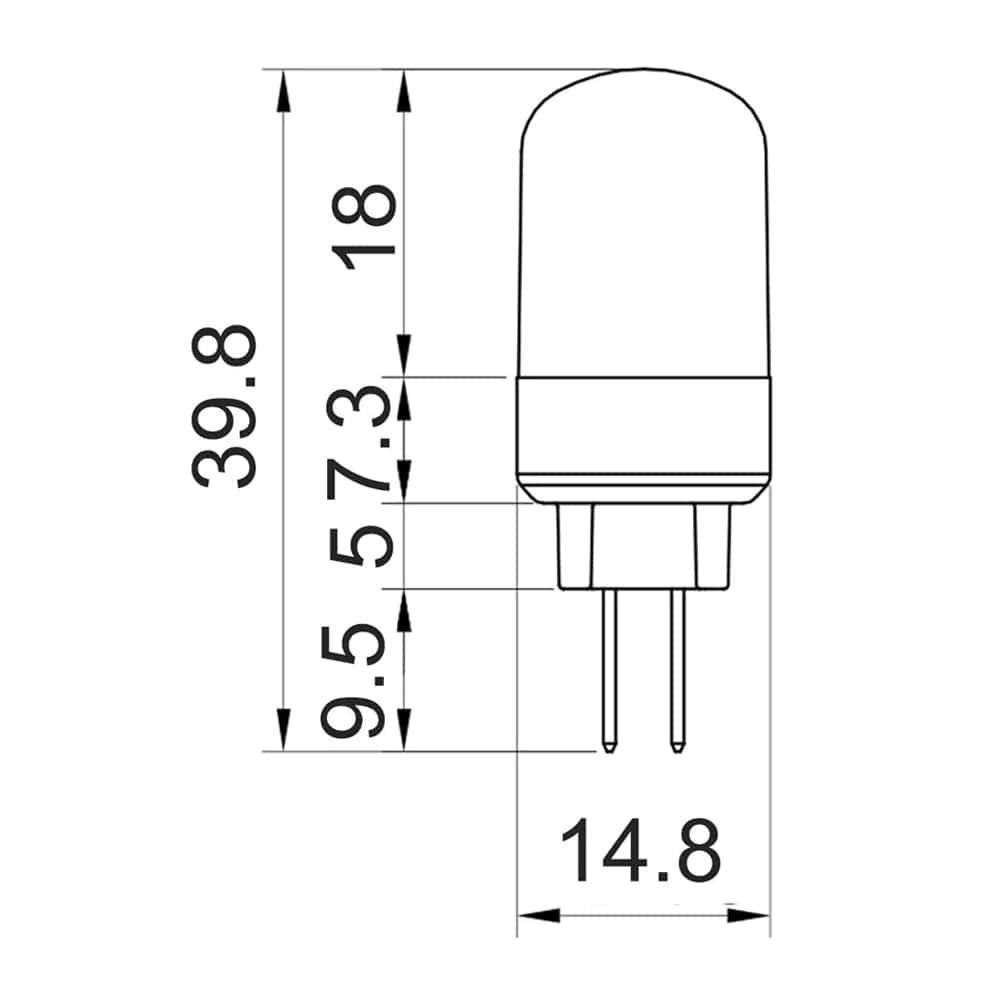 CLA Lighting Globes 1.5w LED G4 Globe Warm White 3000k G401 Lights-For-You G401 9326191036293