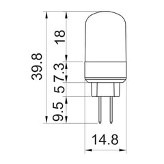 CLA Lighting Globes 1.5w LED G4 Globe Warm White 3000k G401 Lights-For-You G401 9326191036293