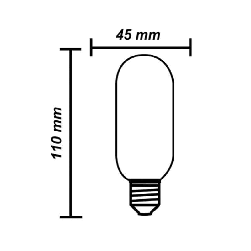 CLA Lighting Globes 25W Carbon Filament B22,E27 T45 Stick Globe Lights-For-You