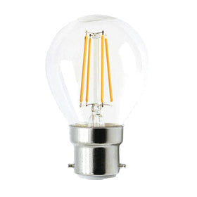 CLA Lighting Globes 4w LED B22, E27, B15, E14 Fancy Round Globe Lights-For-You CF30DIM 9326191030482
