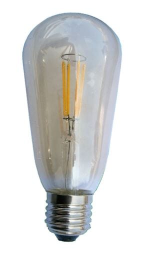 CLA Lighting Globes 4w LED B22, E27 Pear Globe Warm White Lights-For-You CF6A 9326191021138