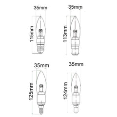 CLA Lighting Globes 4w LED E27, B22, E14, B15 Candle Globe Lights-For-You