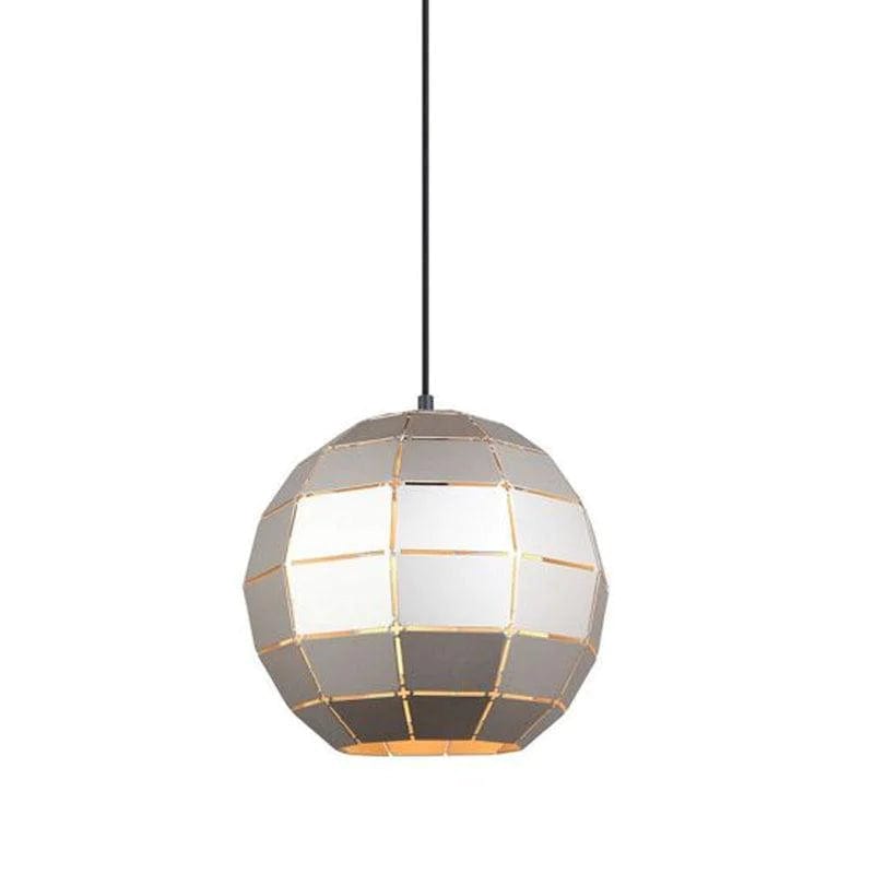 CLA Lighting Indoor Pendants Armis Glass Pendant Light w/ Tiled Iron (Wine) Lights-For-You ARMIS2 9326191027482