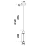 CLA Lighting Indoor Pendants Blackband Iron Cage Pendant Light in Black Lights-For-You