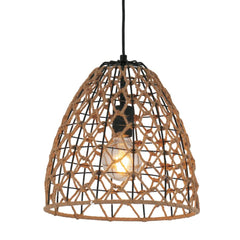 CLA Lighting Indoor Pendants Canamo Ellipse Pendant Light in Natural Hemp Lights-For-You CANAMO1 9326191035890