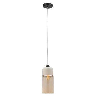 CLA Lighting Indoor Pendants Casa Decorative Amber Glass Pendant Light Lights-For-You CASA3 9326191018916