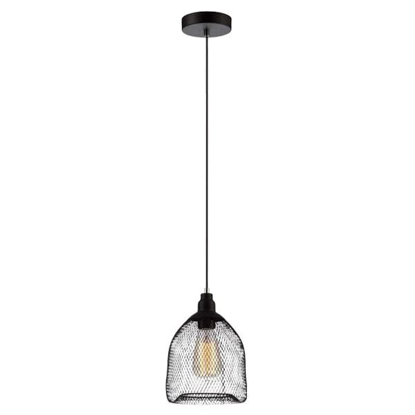 CLA Lighting Indoor Pendants Cheveux Iron Mesh Black Pendant Light Available in 4 Styles Lights-For-You CHEVEUX1 9326191018817